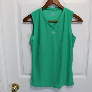 Women’s Sz M Medium UNDER ARMOUR V-Neck Sleeveless